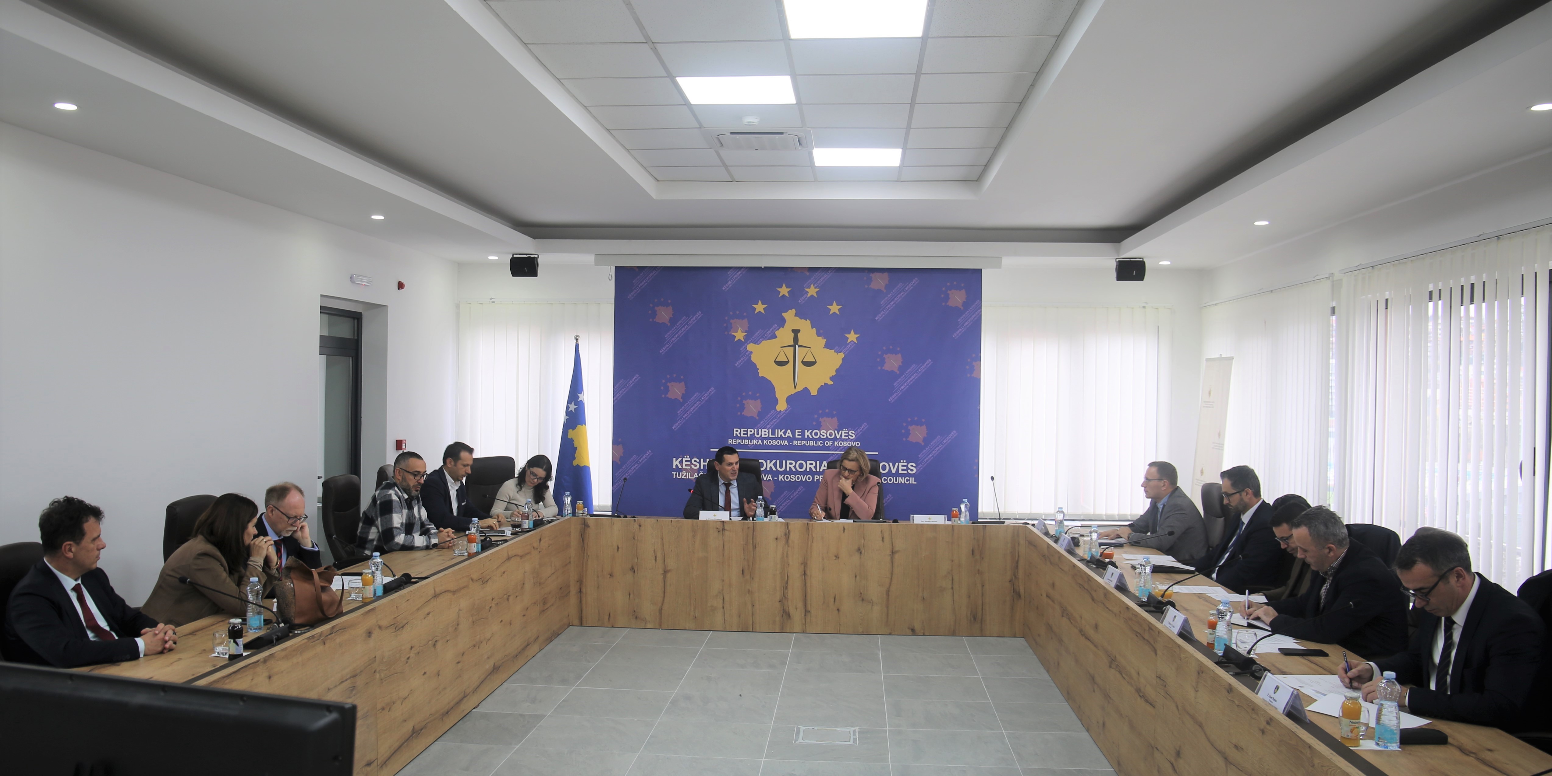 The meeting of the Commission for Administration of Prosecutions is held