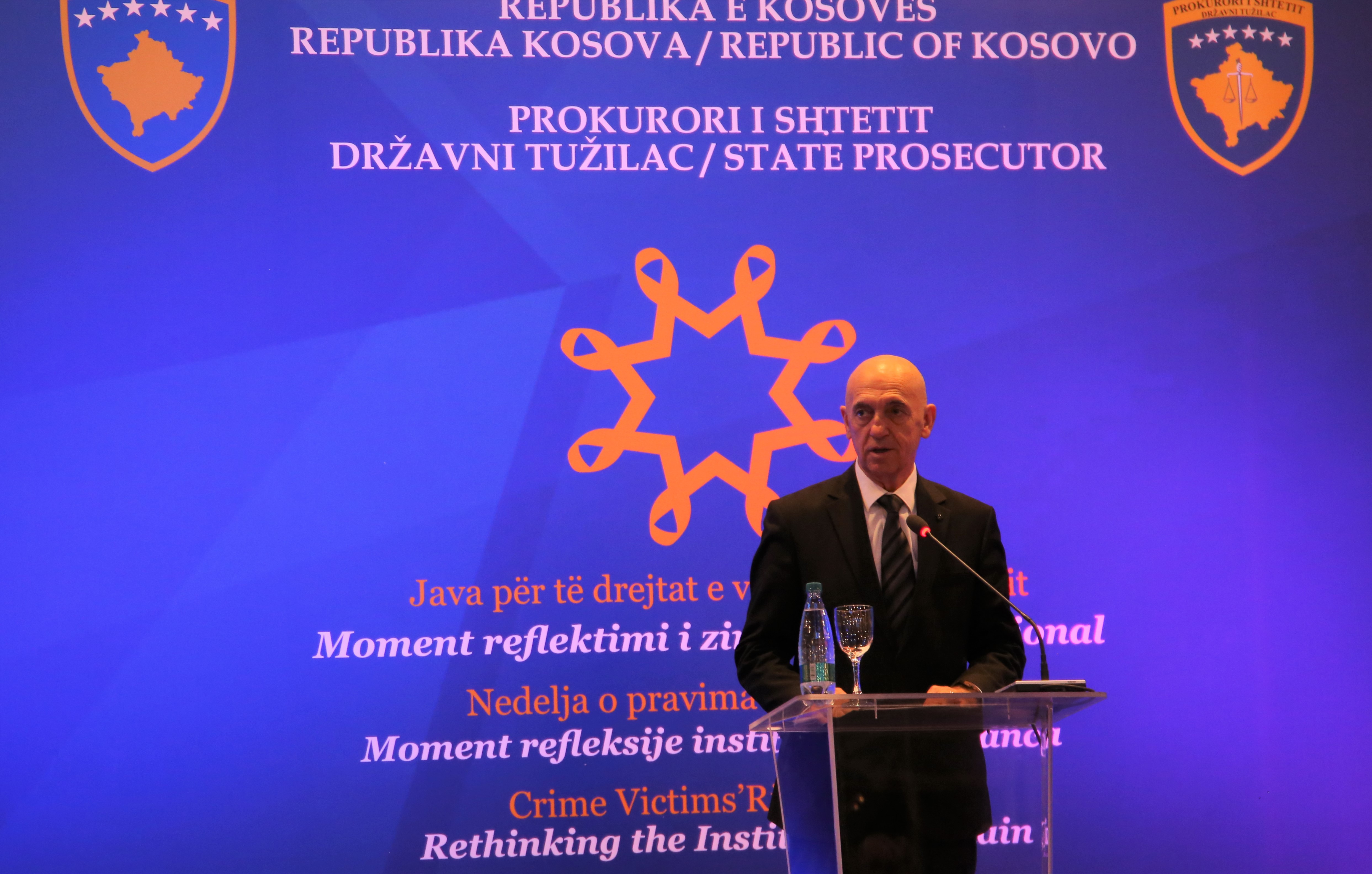 The speech of the Acting Chief State Prosecutor, Besim Kelmendi, on the occasion of the beginning of the Week for the Rights of Crime Victims