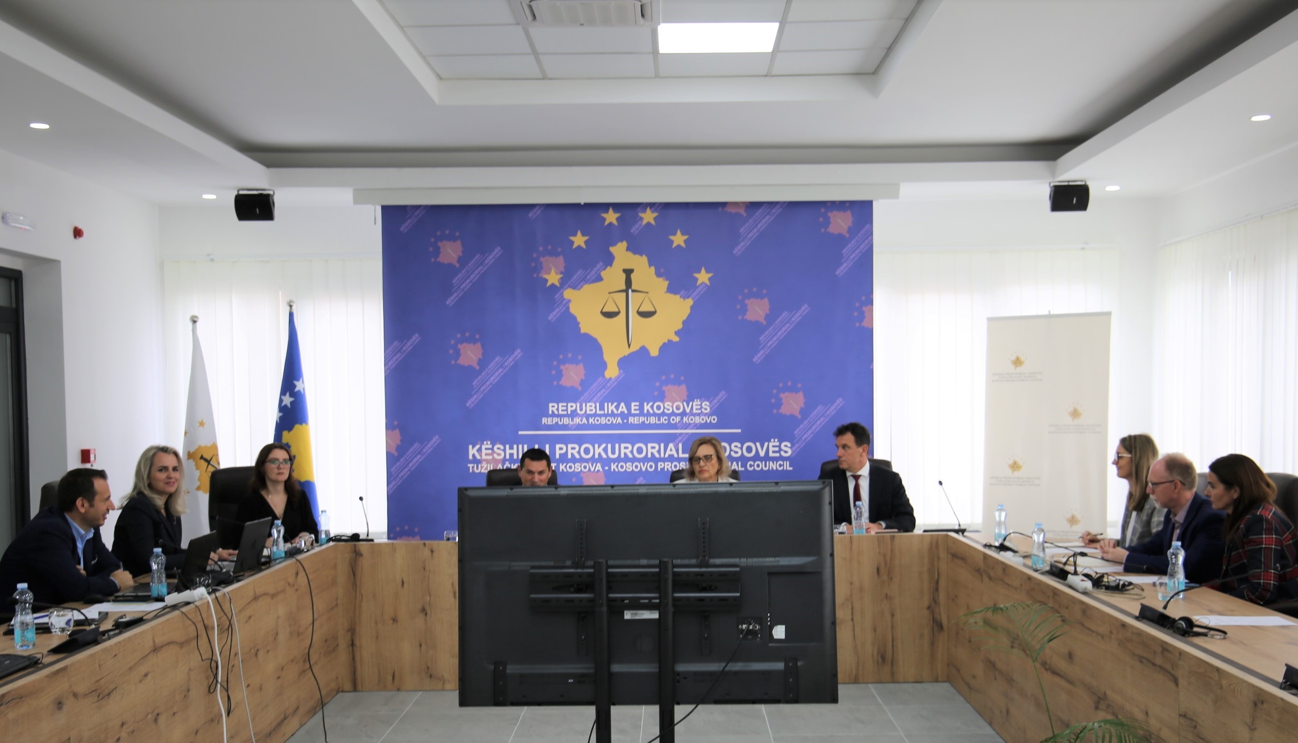 THE REGULAR MEETING OF THE COMMISSION FOR PROSECUTION ADMINISTRATION IS HELD