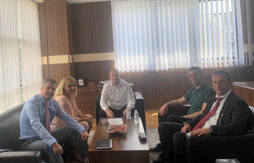 Members of the Supervisory Commission for Corruption and Economic Crimes visited the Basic Prosecutor's Office in Gjilan
