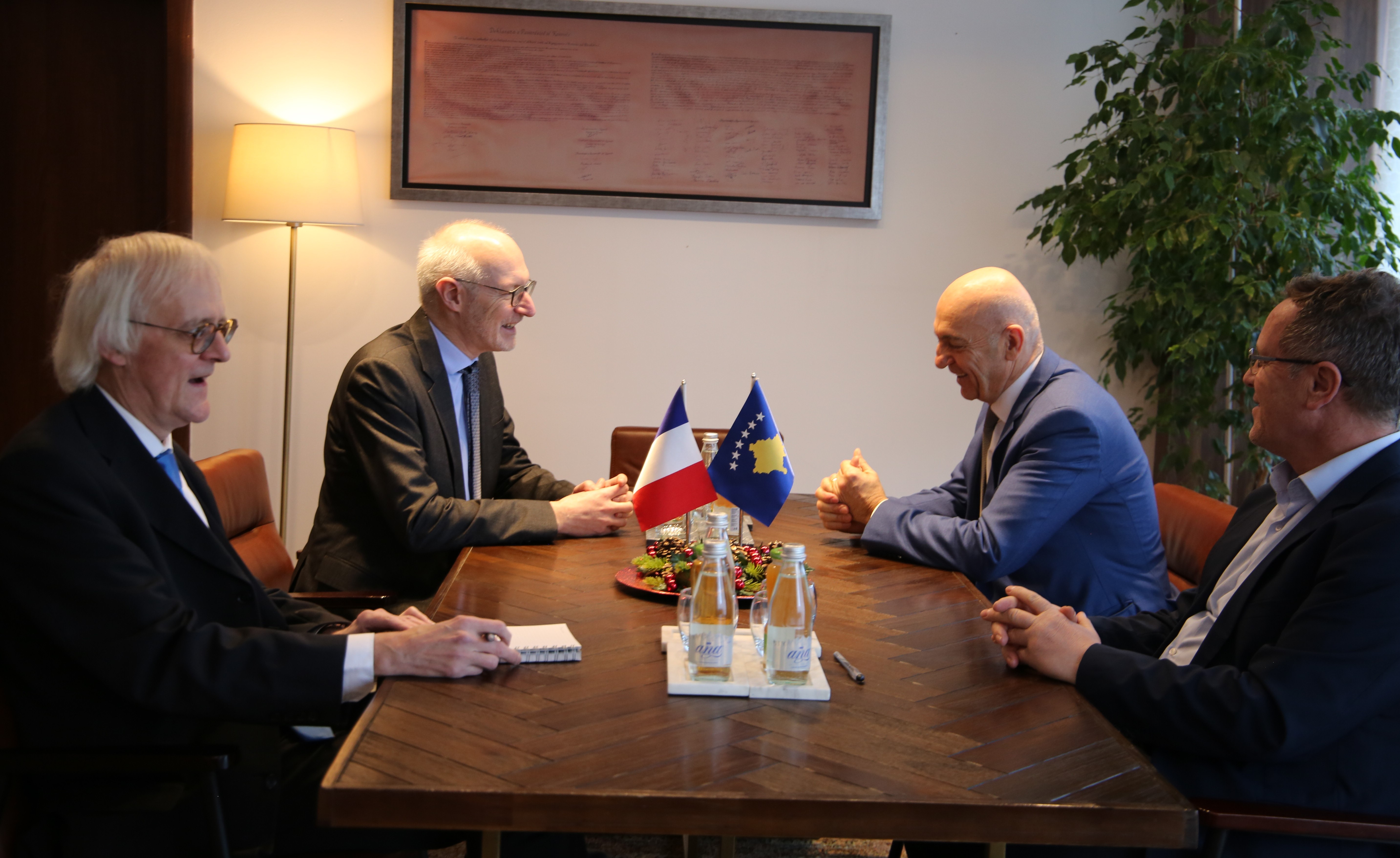 The Acting Chief State Prosecutor hosted the French ambassador in Prishtina