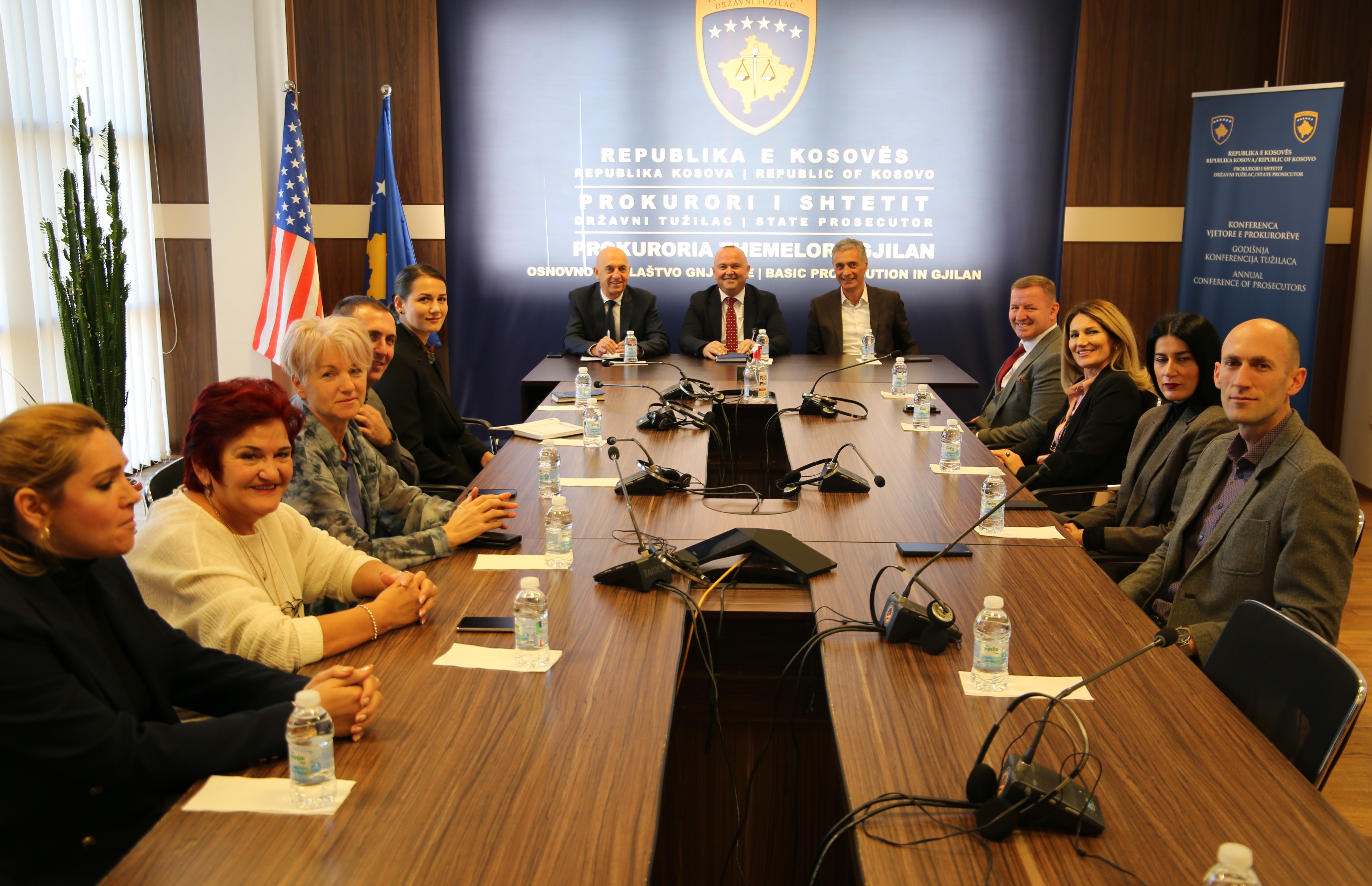 The Acting Chief State Prosecutor visited the Basic Prosecution Office in Gjilan and the Basic Prosecution Office in Mitrovica