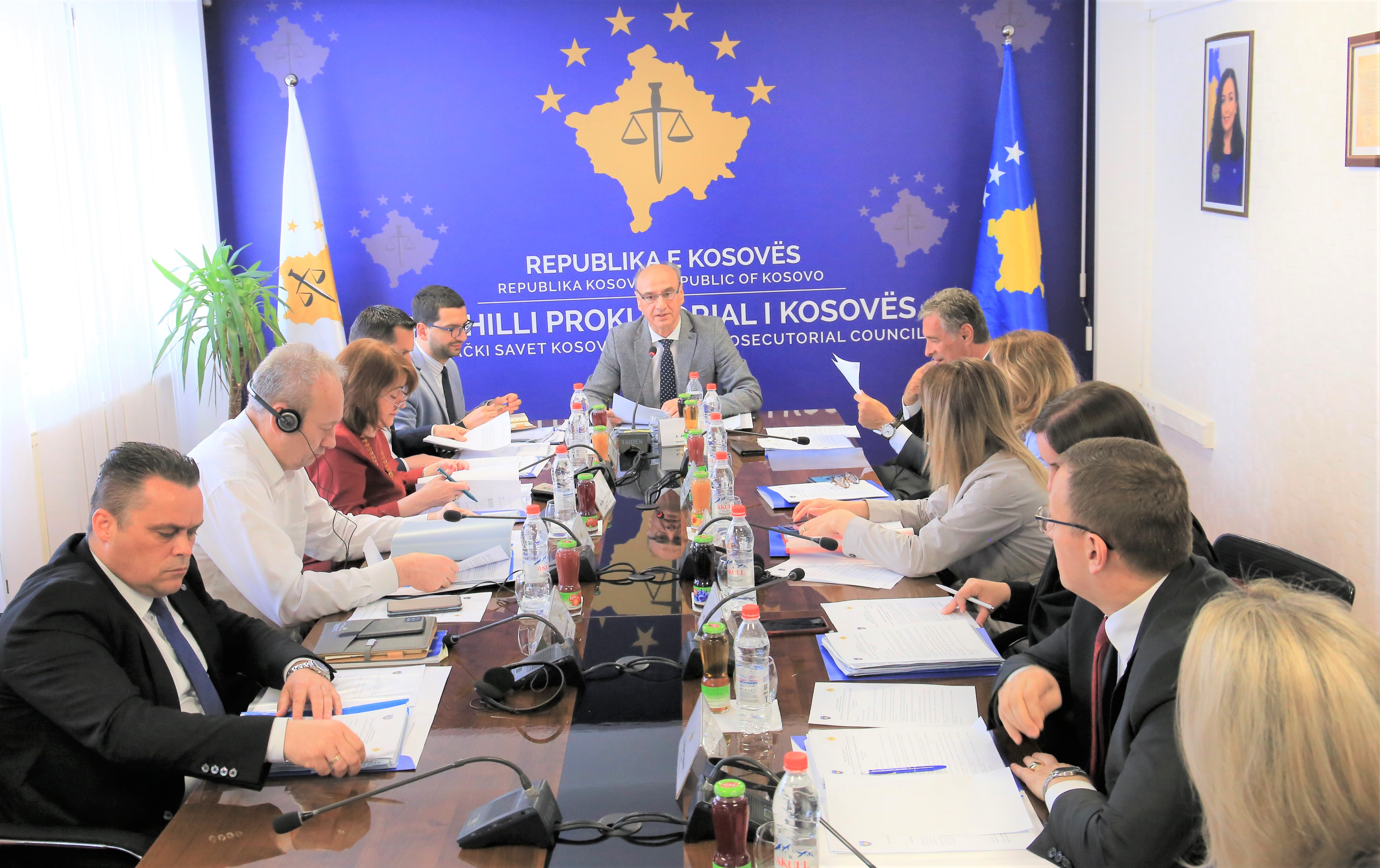 The 213th meeting of the Kosovo Prosecutorial Council is held