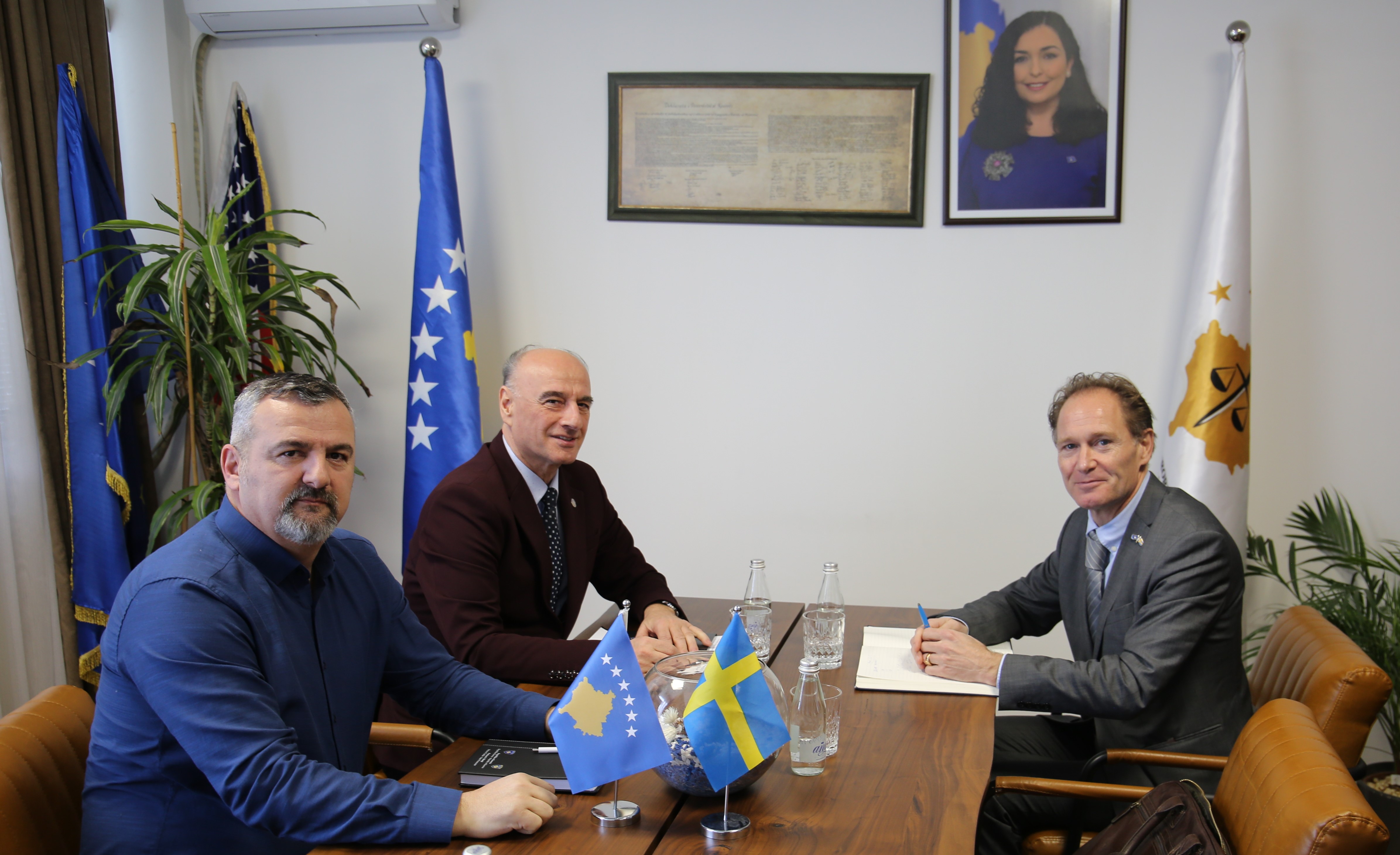 Predsedavajući Maloku primio je ambasadora Švedske Jonasa Westerlund