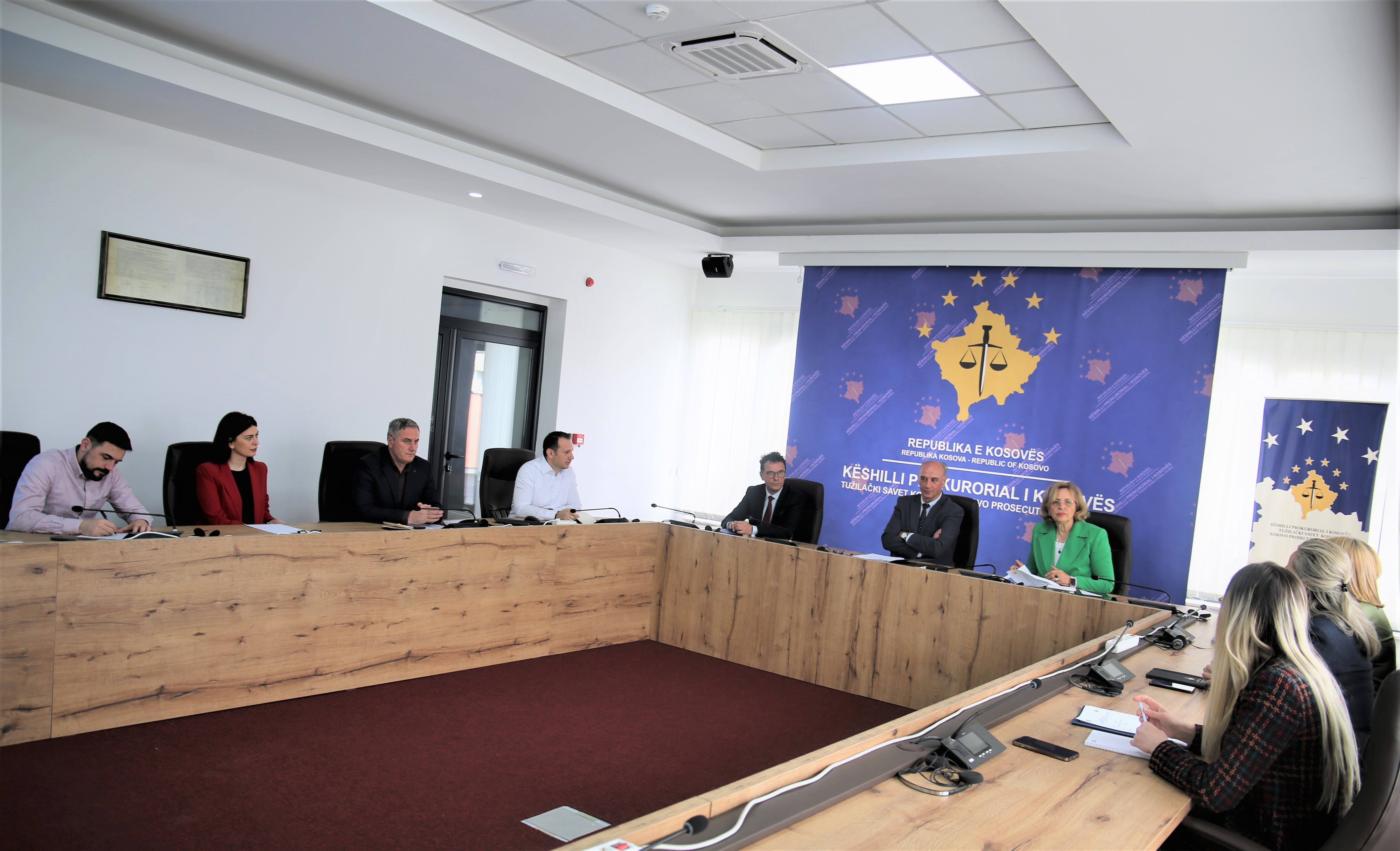 The meeting of the Commission for the Administration of Prosecutions is held