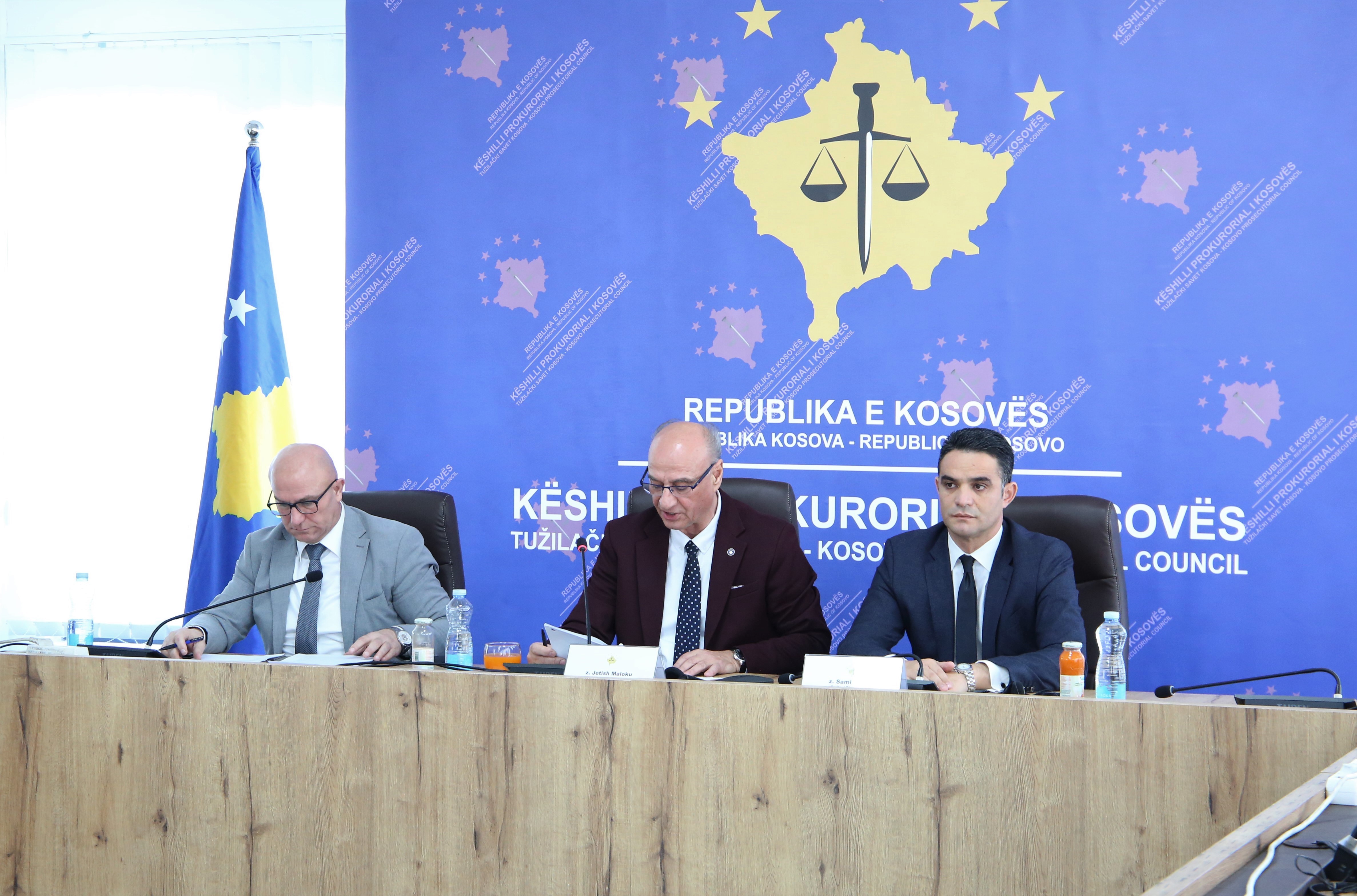 Fjalimi i Kryesuesit të Këshillit Prokurorial të Kosovës, z. Jetish Maloku, për veprimtarinë njëvjeçare në konferencën e fundvitit për media