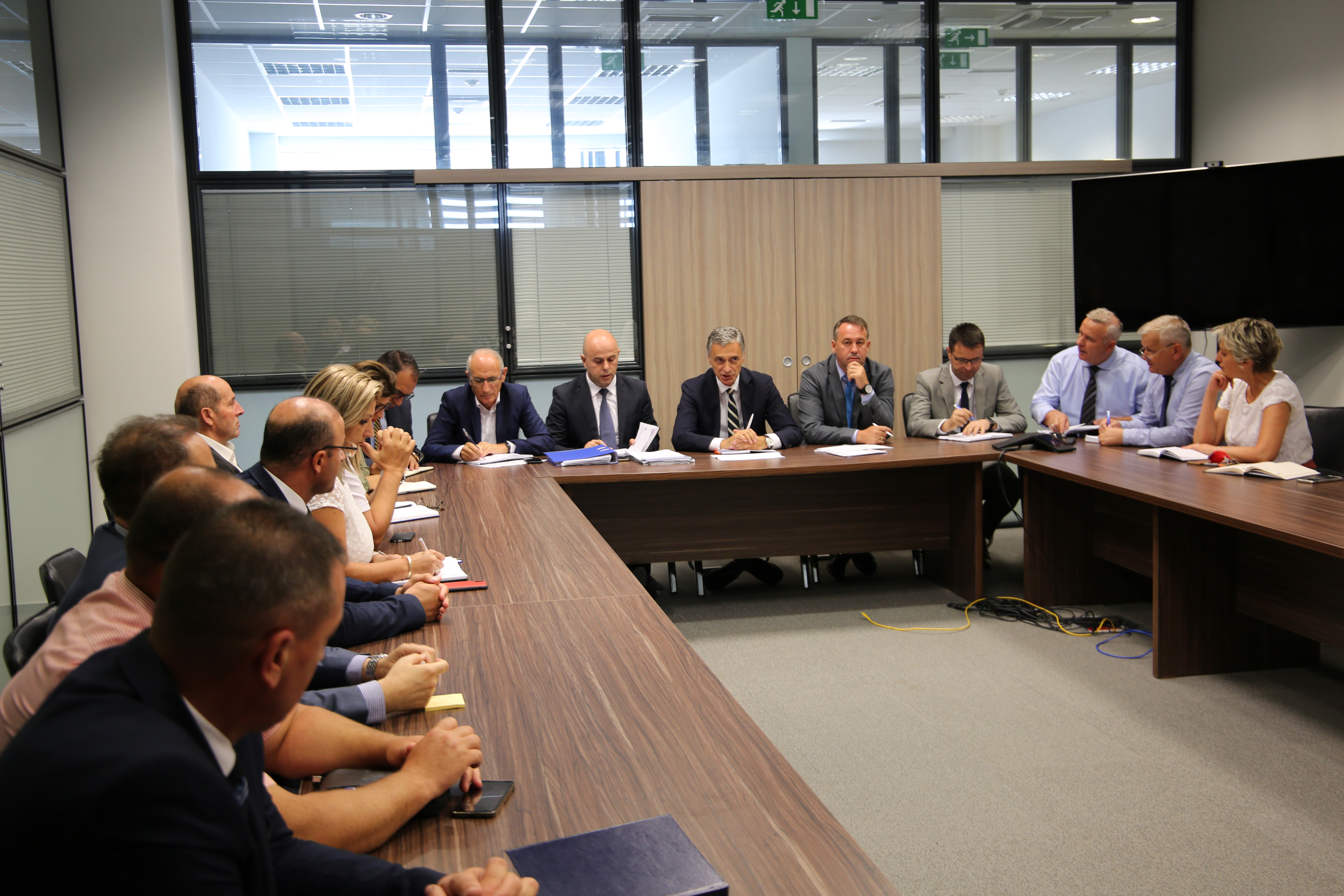 KPC Chairperson and the Chief State Prosecutor visited Basic Prosecution in Prishtina