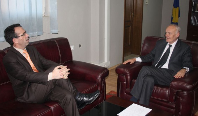 Kryeprokurori i Shtetit, z. Ismet Kabashi u takua me kryetarin e Gjykatës Supreme të Kosovës, z. Fejzulla Hasani