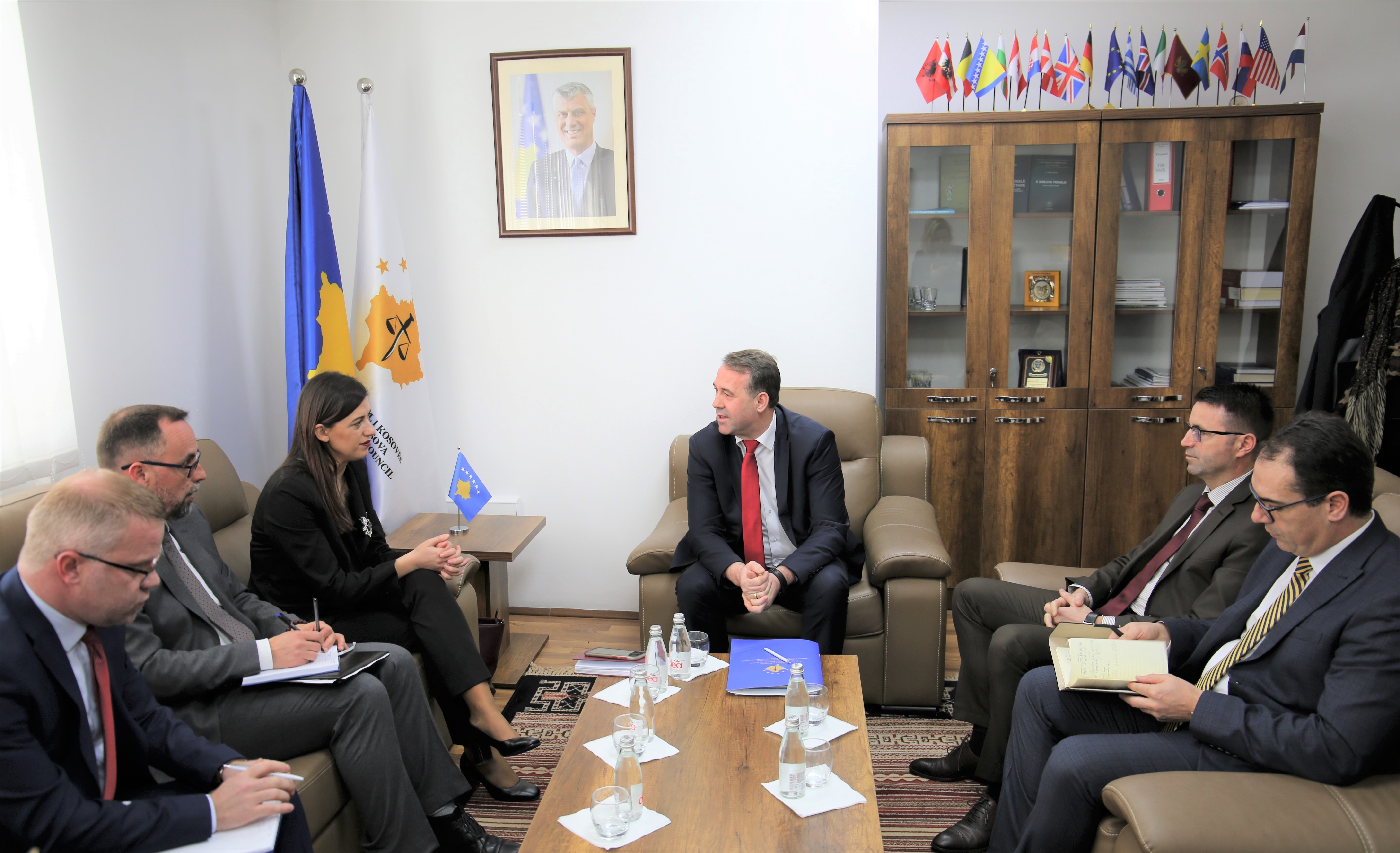 Chairman Hyseni met with Minister Haxhiu