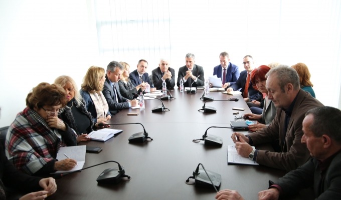 Kryeprokurori i Shtetit dhe Kryesuesi i KPK-së vizituan Prokurorinë Themelore në Mitrovicë