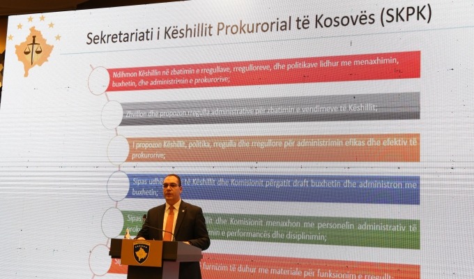 Prezantohen zhvillimet në administratën e sistemit prokurorial të Kosovës