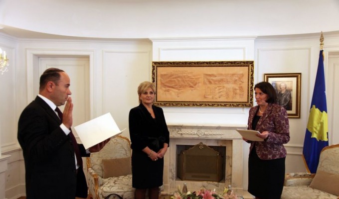 Presidentja e Republikës së Kosovës, znj. Atifete Jahjaga, bëri emërimin e prokurorit Agron Qalaj