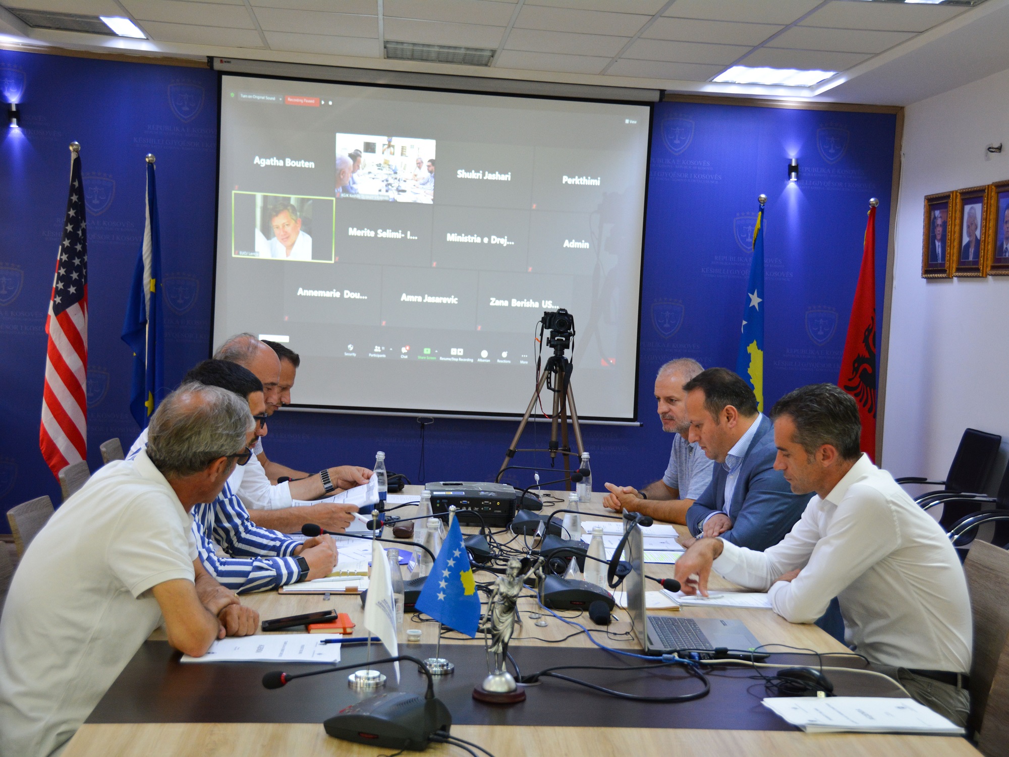 The next meeting of the Steering Board of the ICT / CMIS Project was held