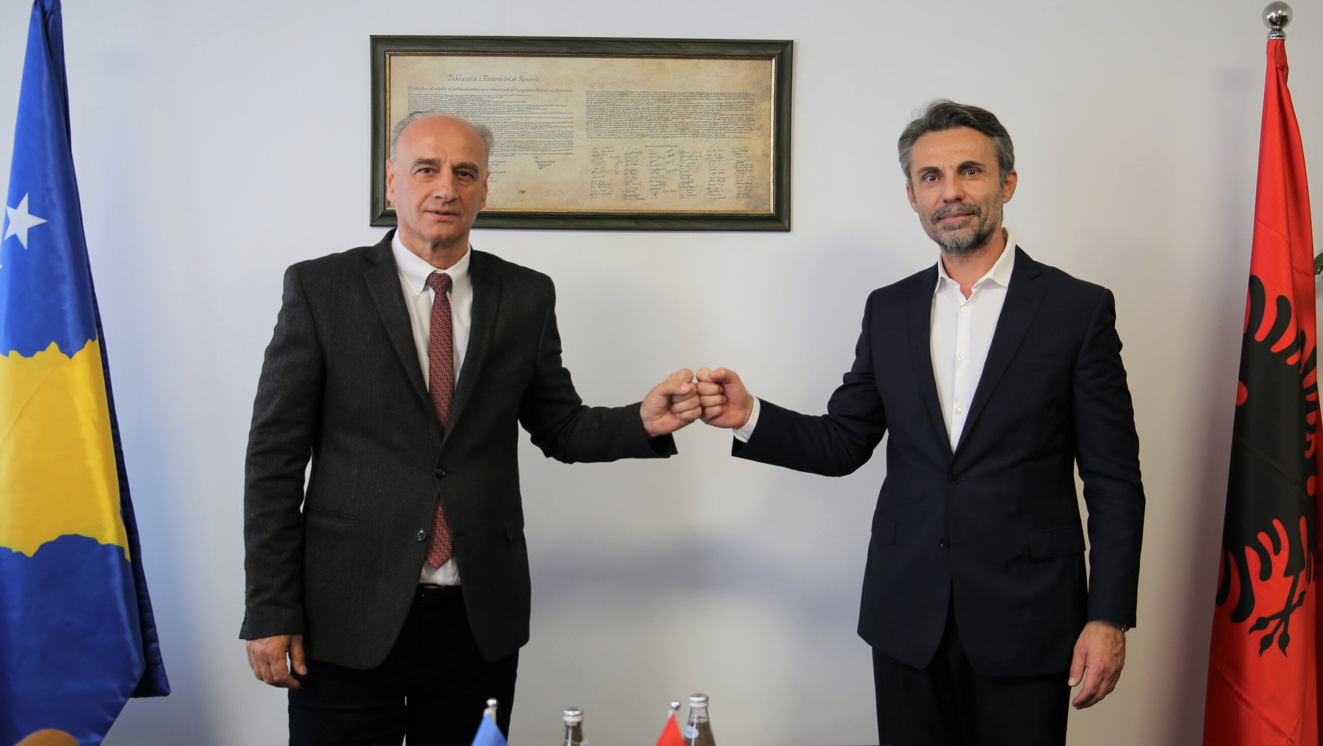 The Chairman of the Kosovo Prosecutorial Council, Jetish Maloku, met with the Chairman of the High Prosecution Council of Albania, Gent Ibrahimi