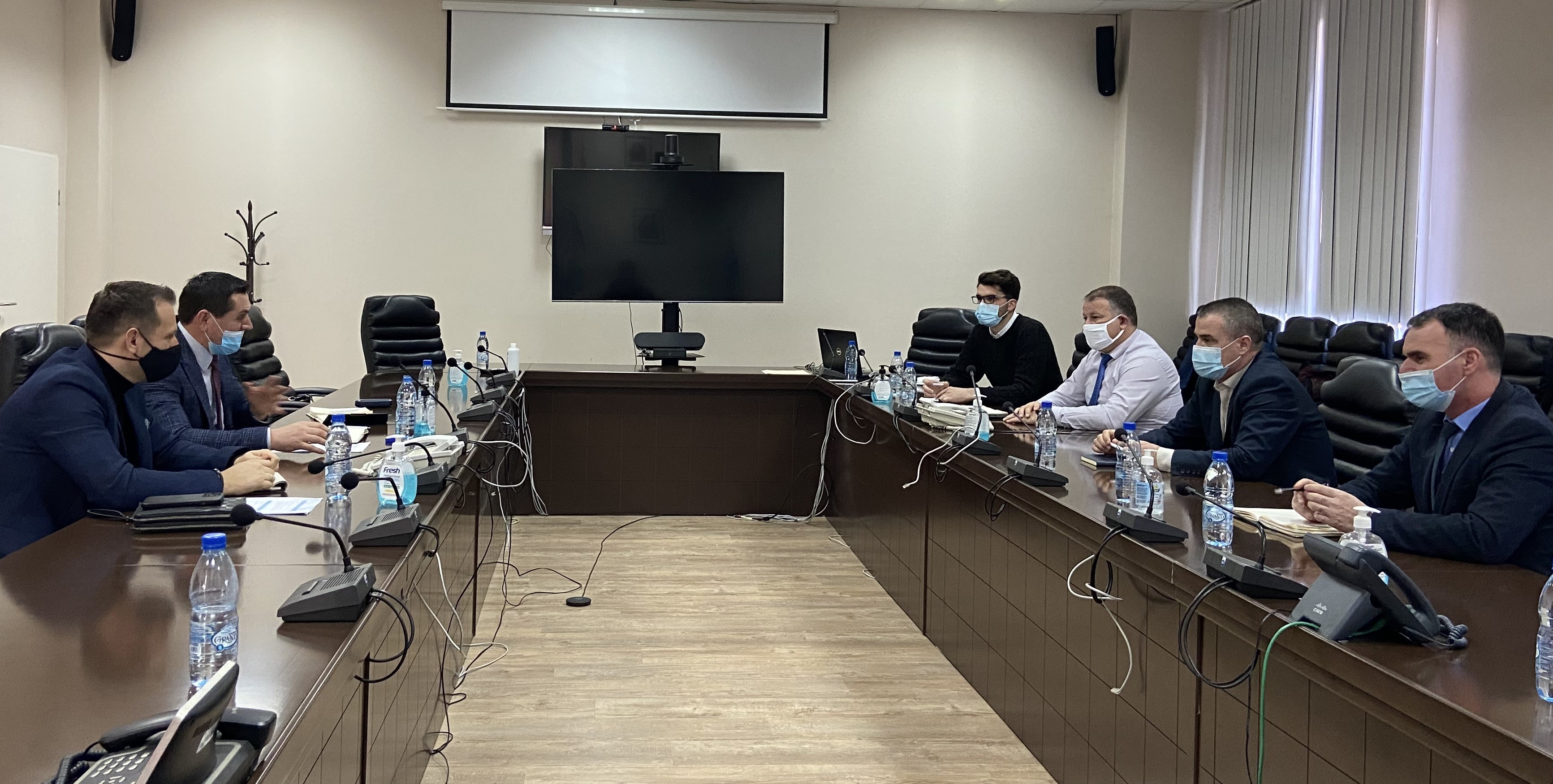Advancing the interconnection for the electronic exchange of data between the prosecutions and the Kosovo Police is discussed