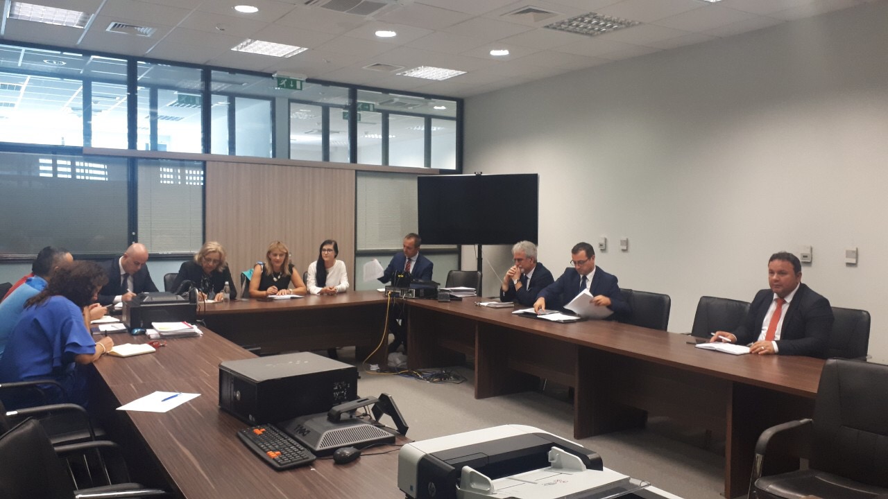 The Prosecution Administration Committee visits the Basic Prosecution in Pristina