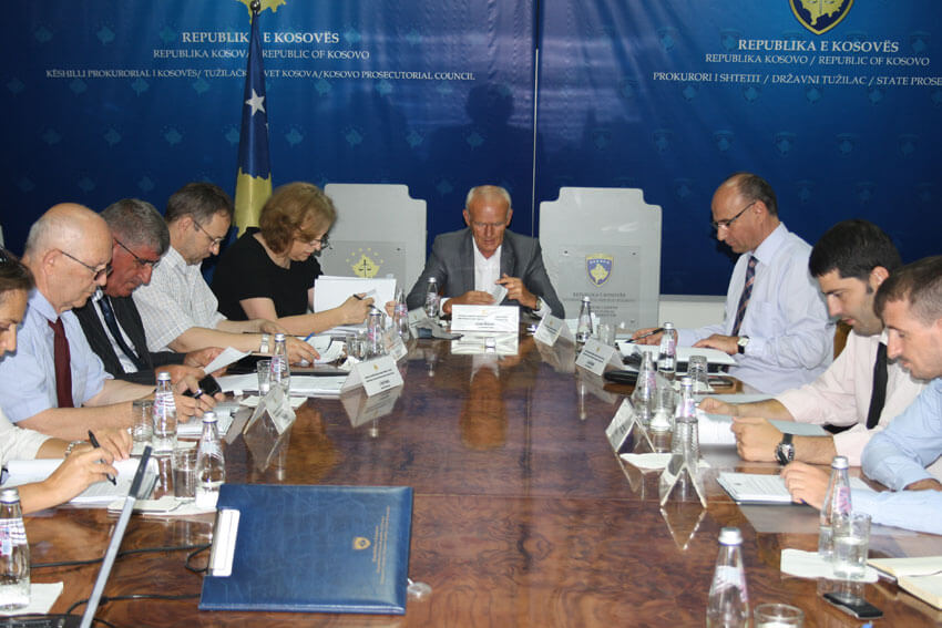 The next meeting of Kosovo Prosecutorial Council members was held