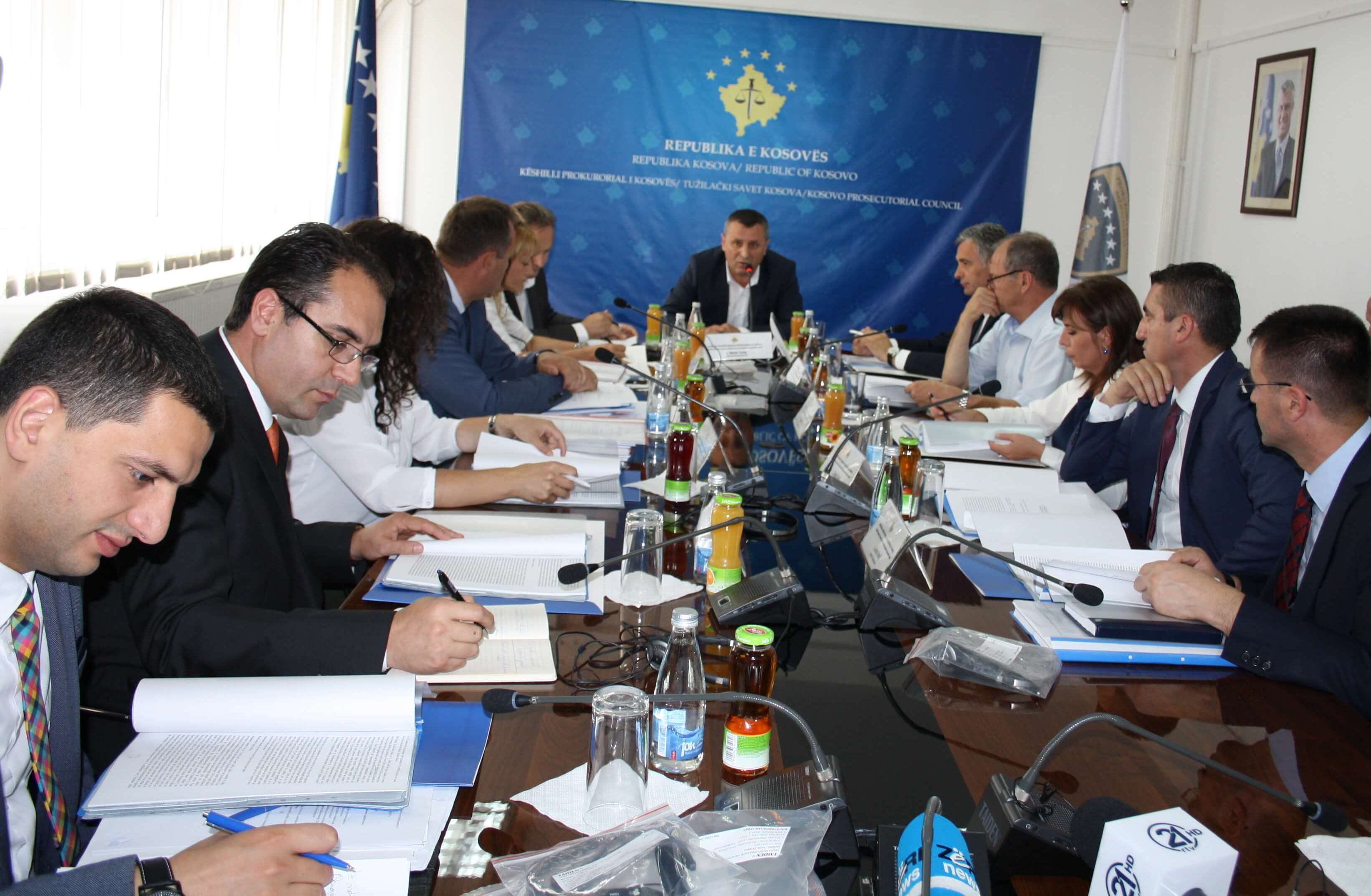 There was held the next meeting of Kosovo Prosecutorial Council