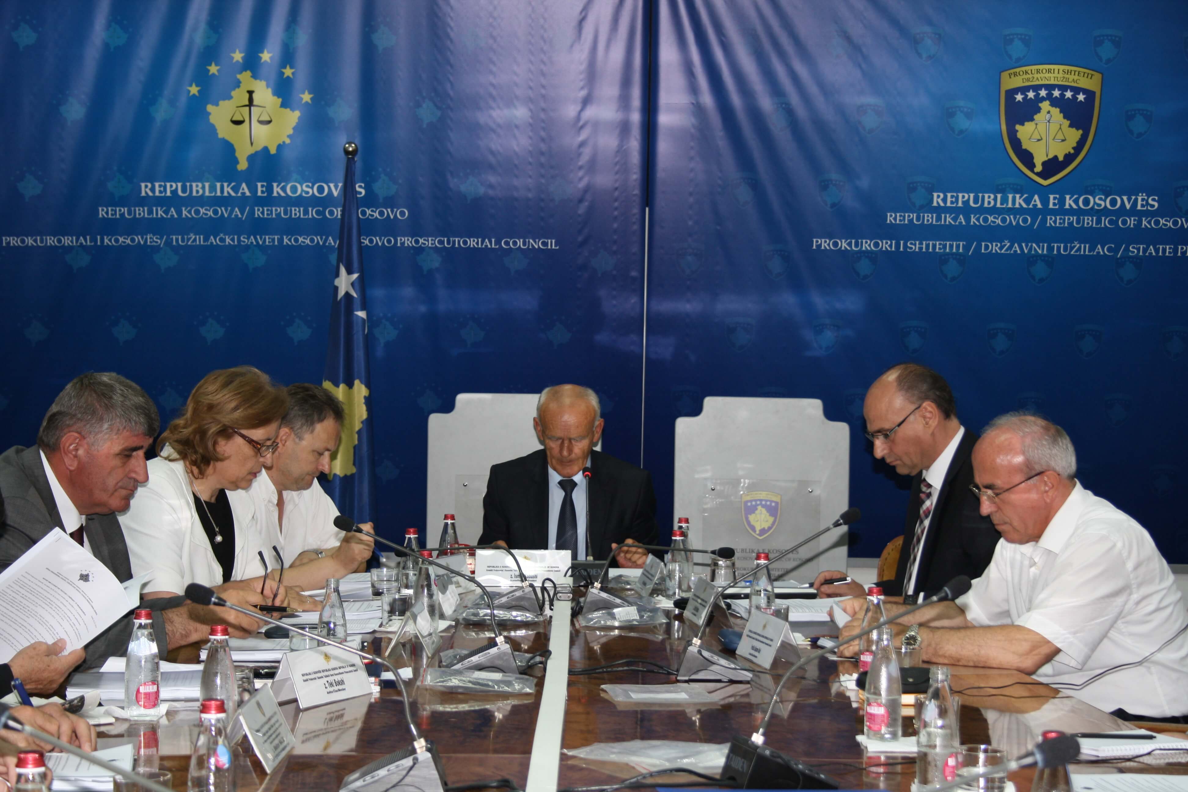 THERE WAS HELD THE NEXT MEETING OF KOSOVO PROSECUTORIAL COUNCIL, 18TH OF JULY