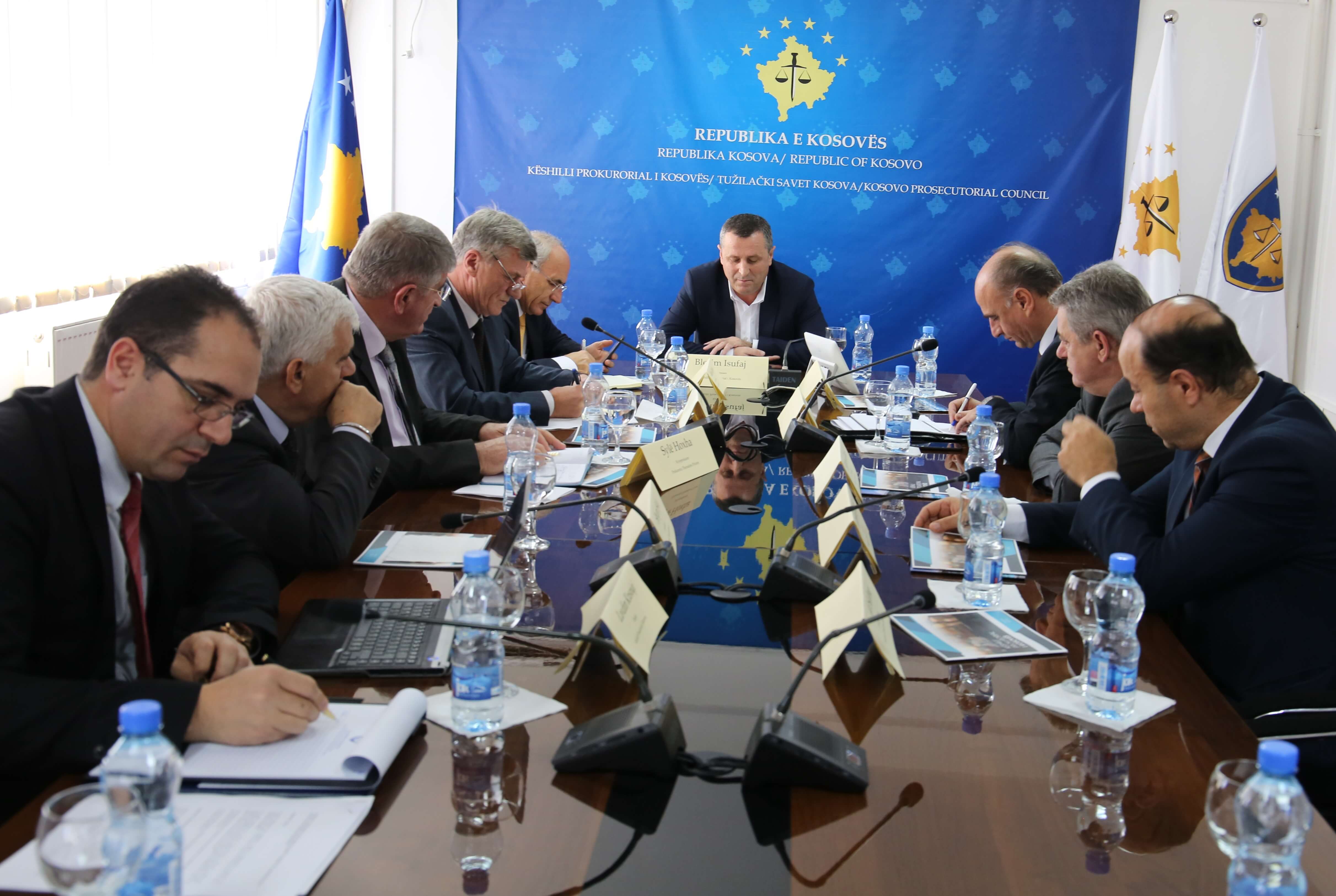 Chairman Isufaj has met with Chief Prosecutors of Kosovo Prosecutions