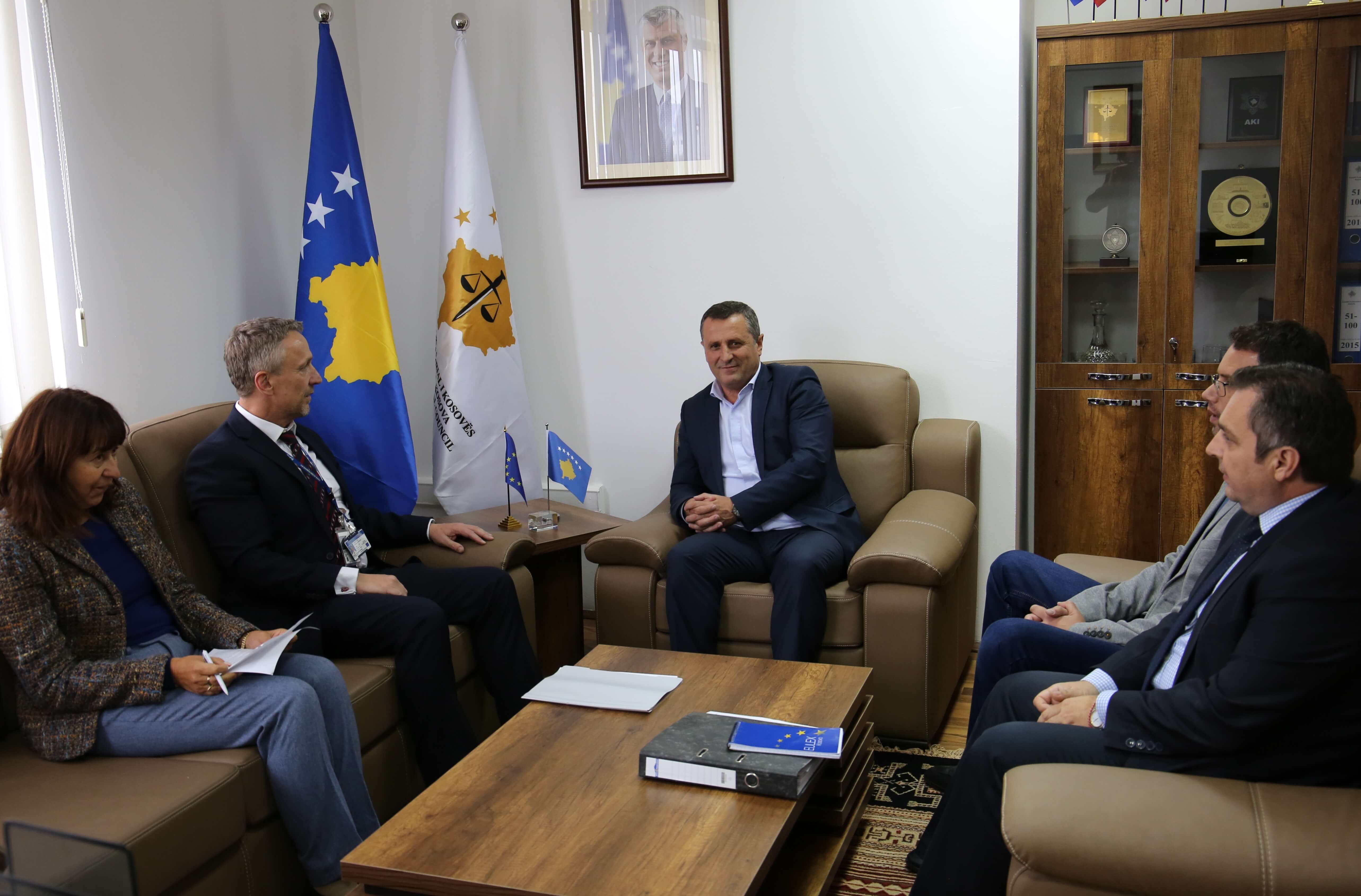 The good cooperation between KPC and EULEX carries on being in place