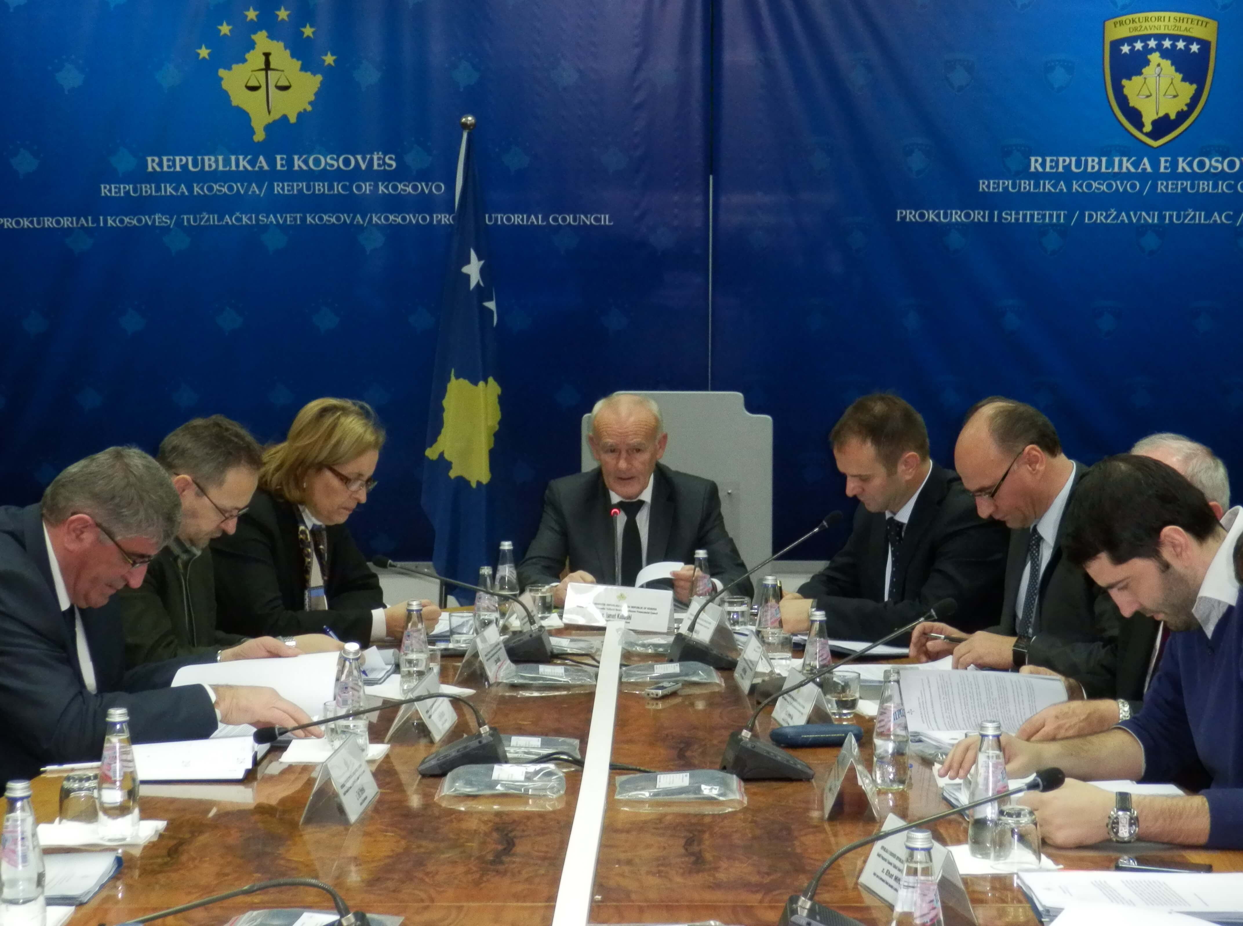 THERE WAS HELD THE NEXT MEETING OF KOSOVO PROSECUTORIAL COUNCIL MEMBERS