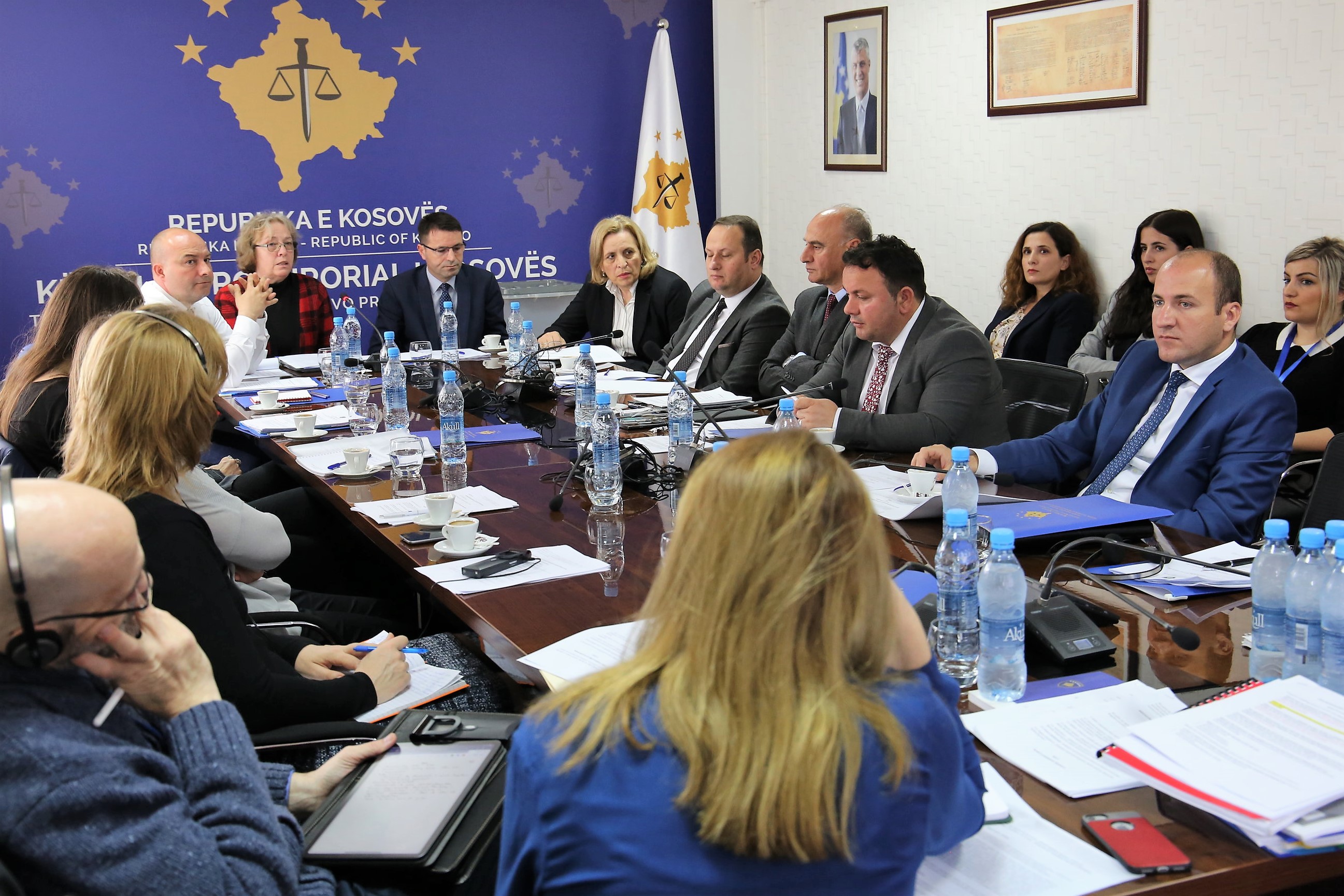 The drafting of regulations on the disciplinary responsibilities of prosecutors and judges is coordinated