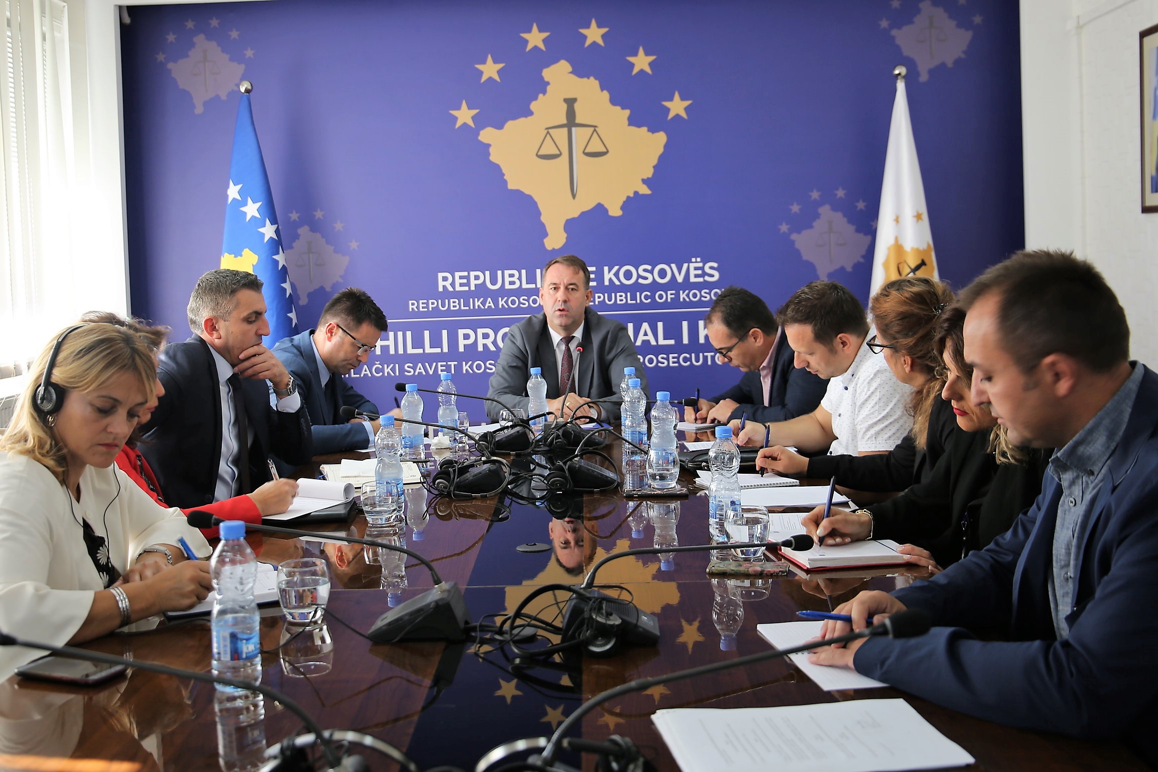 Chairman Hyseni is committed to strengthening the administration of the prosecutorial system