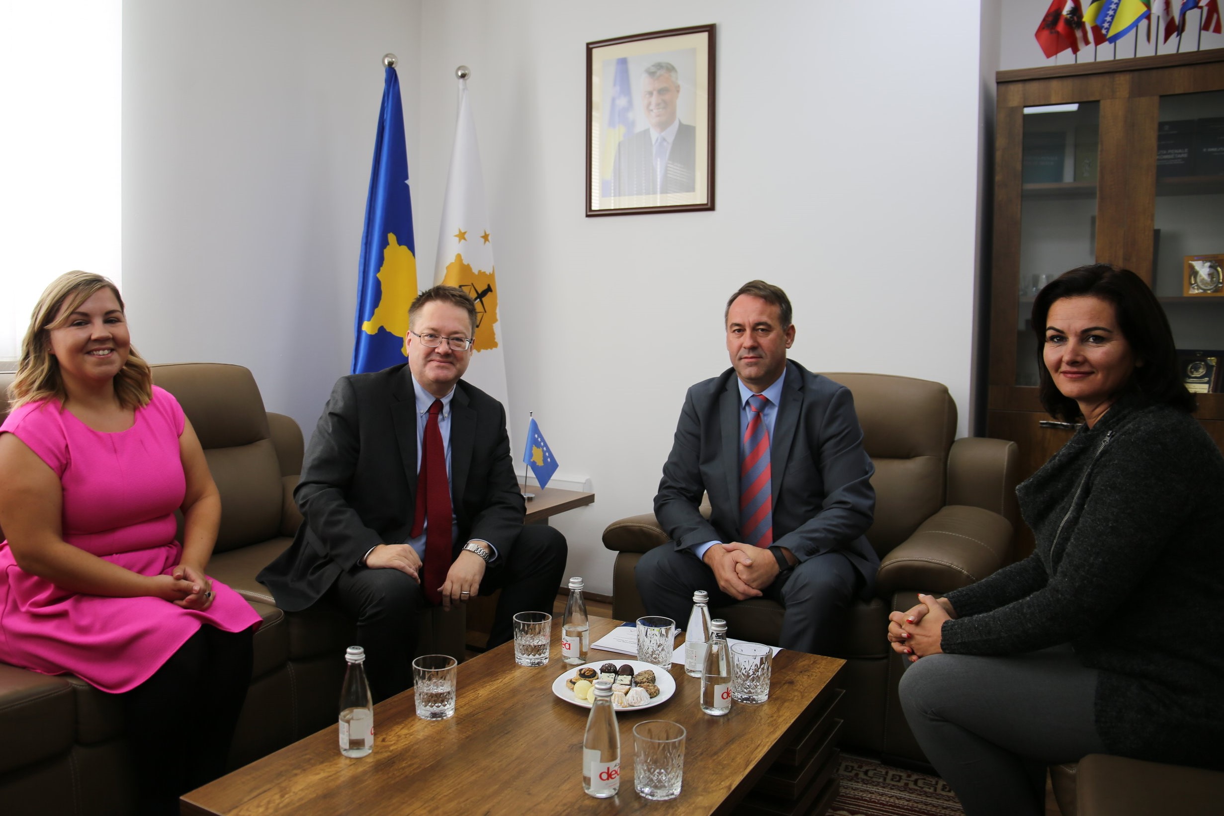 Chairman Hyseni has met with British Ambassador Nicholas Abbott