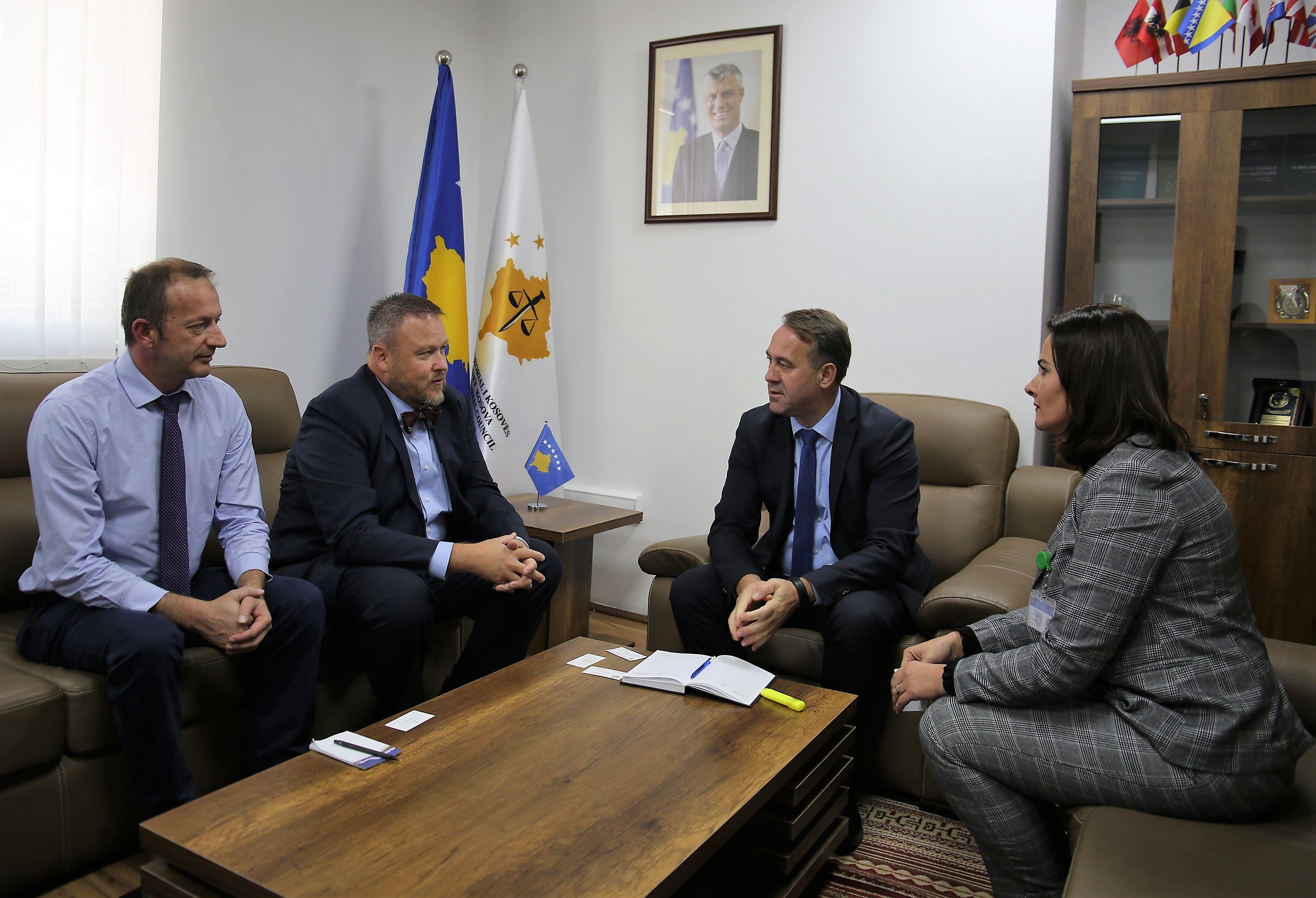 Chairman Hyseni appreciates US support for the prosecutorial system