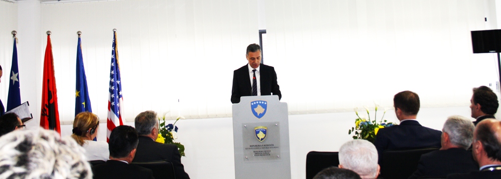 Speech of Chief State Prosecutor, Aleksandër Lumezi, at the inauguration ceremony of the premises of the Basic Prosecution in Ferizaj