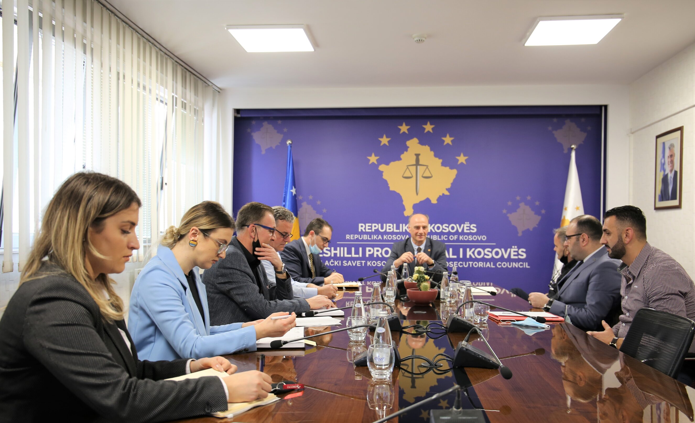 The Chairman of the Prosecutorial Council meets with representatives of the Judicial Union