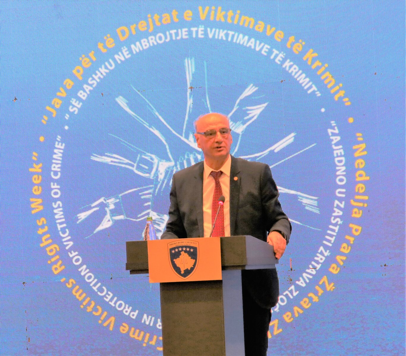 Fjalimi i Kryesuesit të Këshillit Prokurorial të Kosovës, Jetish Maloku, me rastin e fillimit të Javës për të Drejtat e Viktimave të Krimit