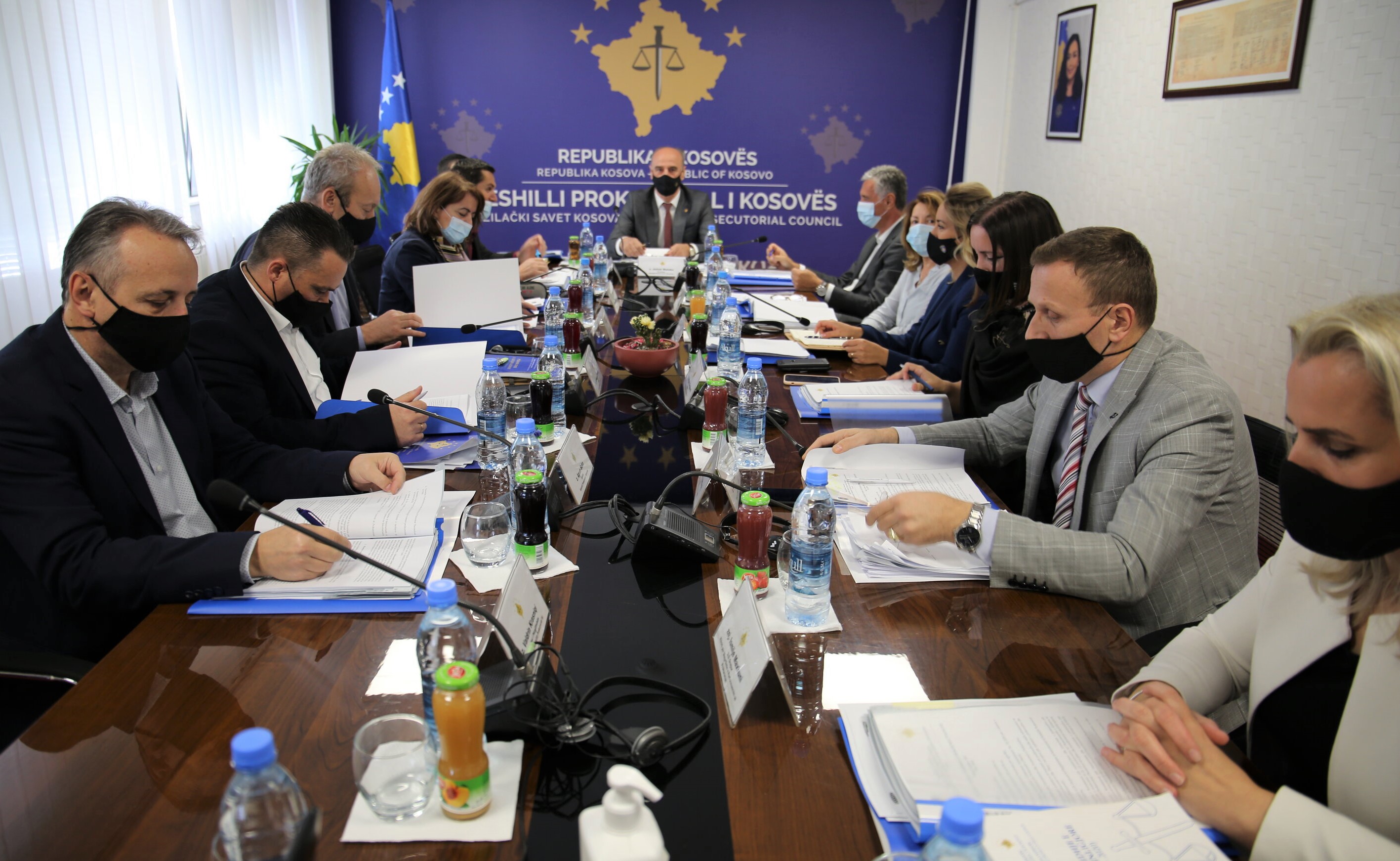 The 205th meeting of the Kosovo Prosecutorial Council is held