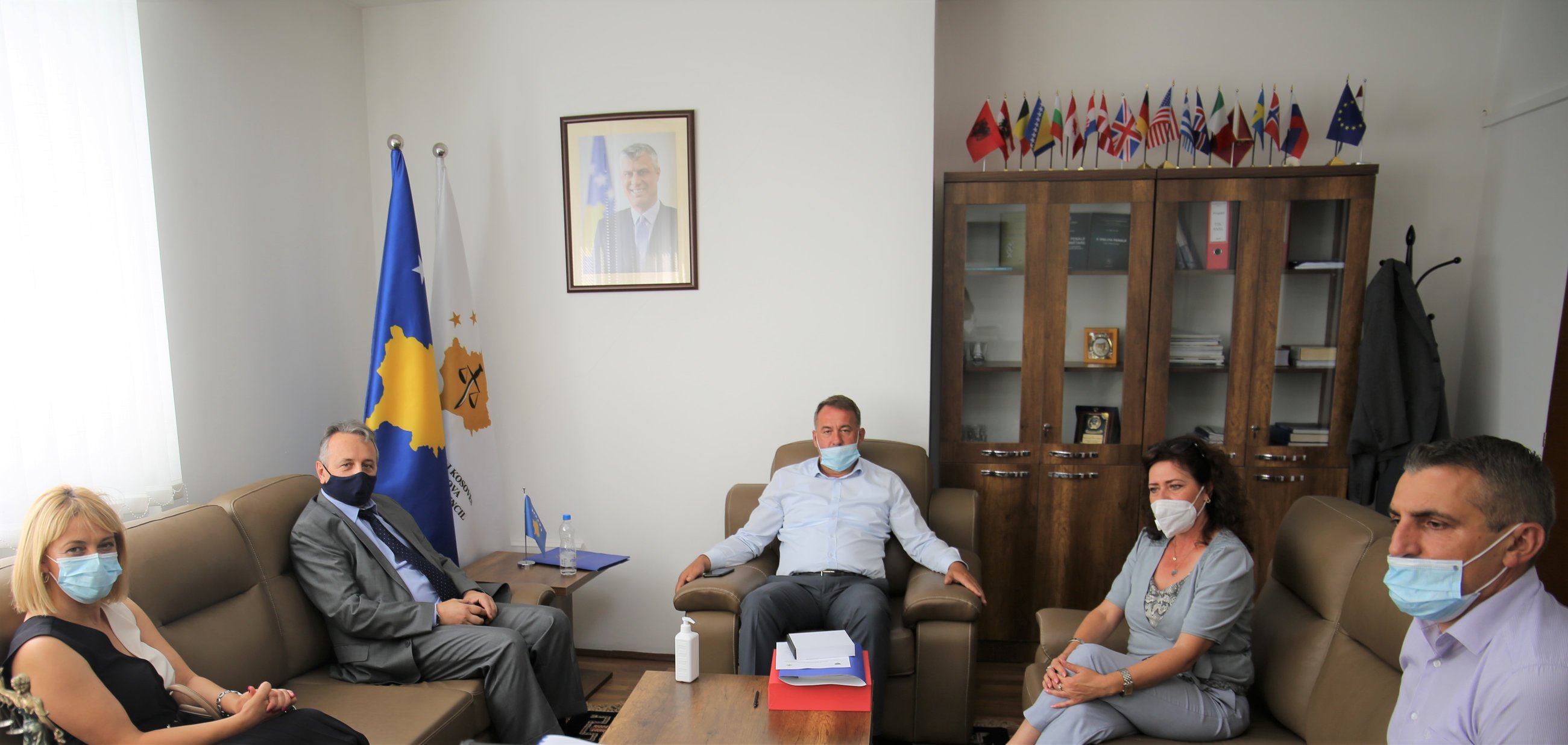 Chairman received in a meeting the newest member of the KPC from the ranks of law faculties